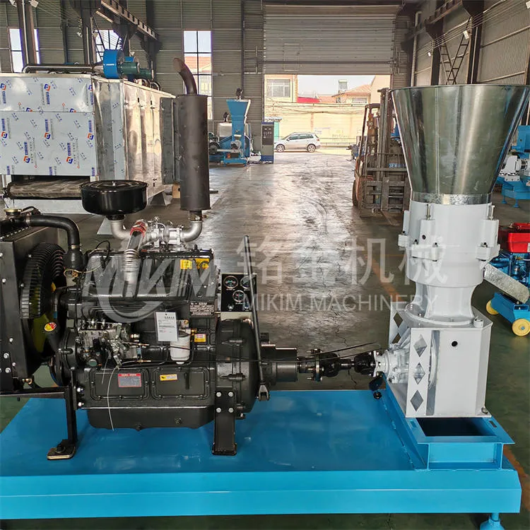 Producció de pellets d'alimentació