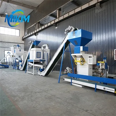 Poultry feed production line