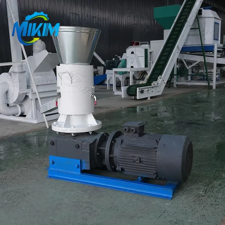 Màquina de pellet d'alimentació mixta