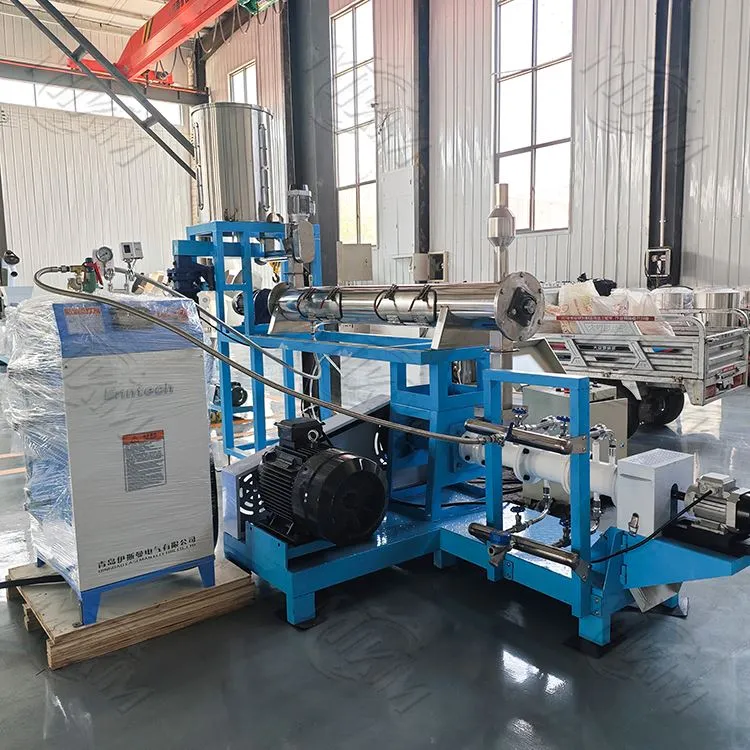 Extrusora d'alimentació de peixos humits